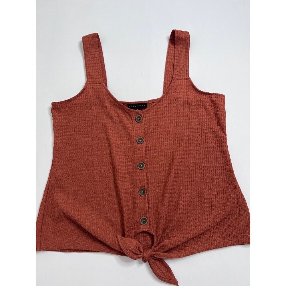 Tees & Knit Tops Sanctuary Women's Golden Hour Top Earth - Picture 4 of 4